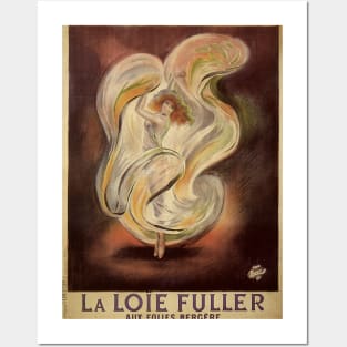 La Loie Fuller by Ferdinand Bac Posters and Art